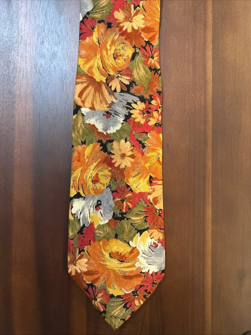 Lot Of 3 Vintage Handmade In USA J. Blades & Co. Abstract Floral Ties EUC